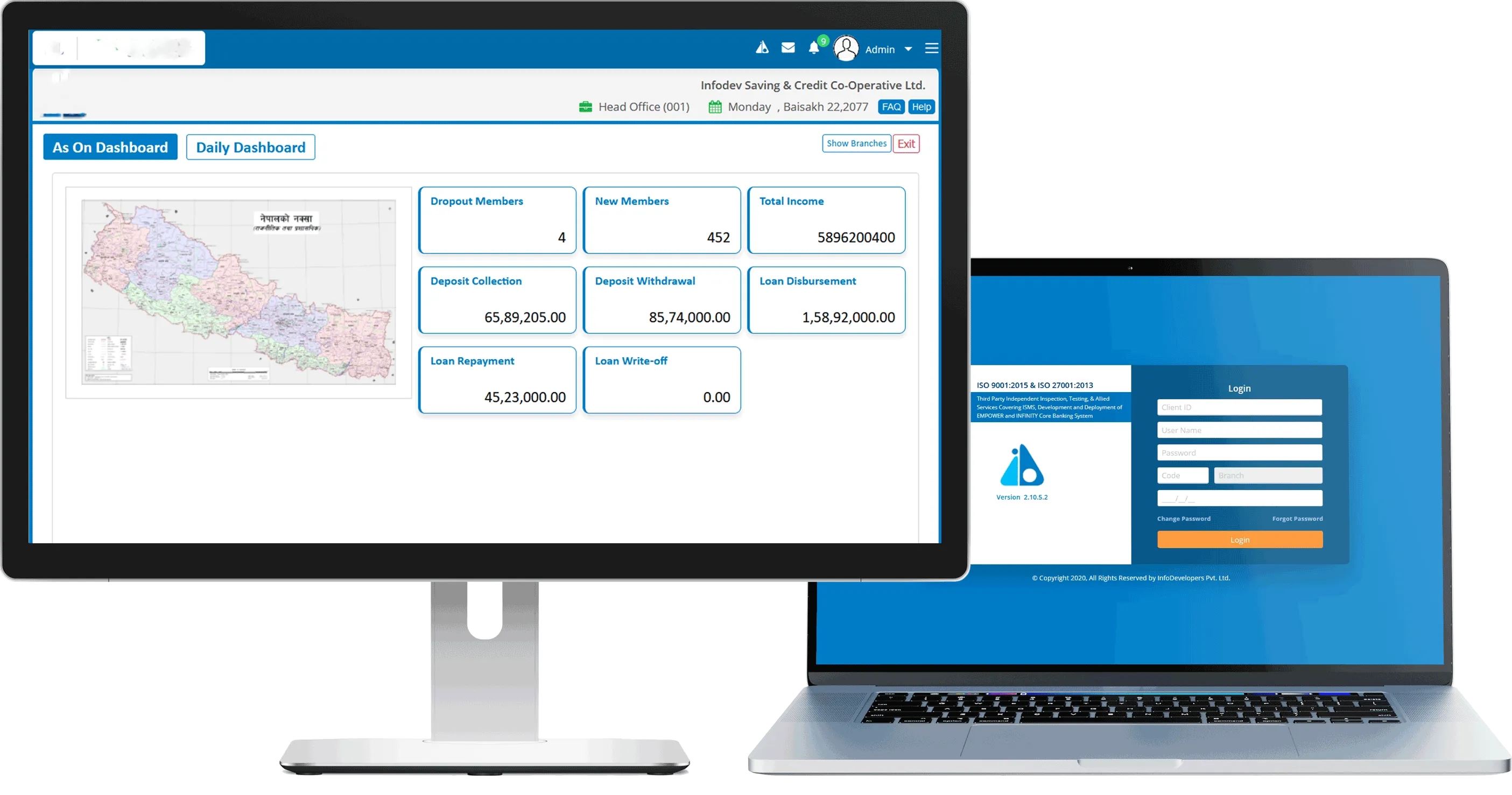 Branch Operation Software